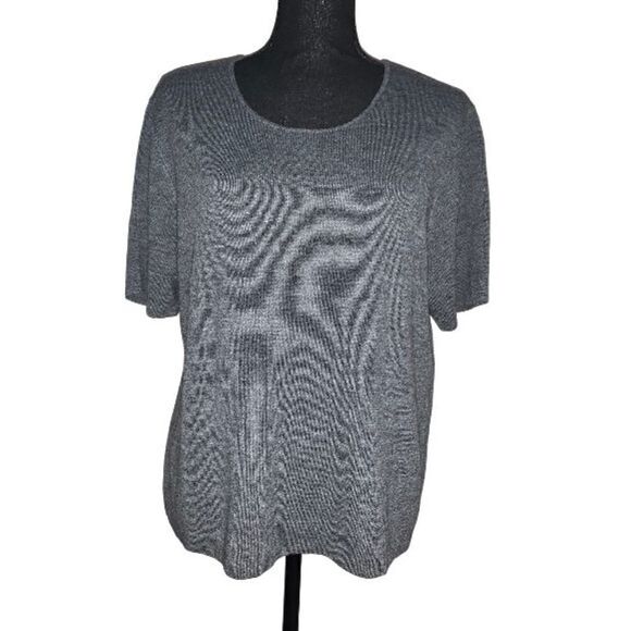 Appleseed’s Short Sleeve Sweater - Picture 1 of 6